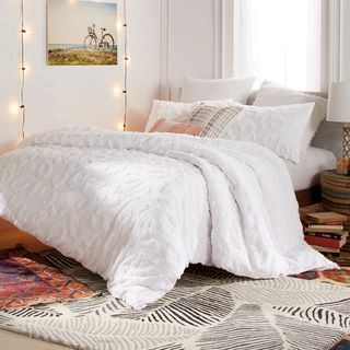 Chenille Leopard 3-Piece Comforter Set