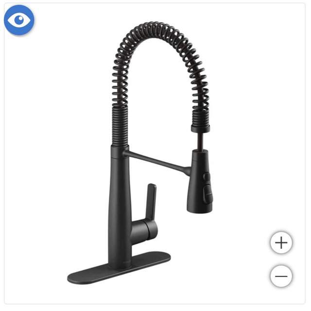 Kitchen Sink Faucet - Matte Black