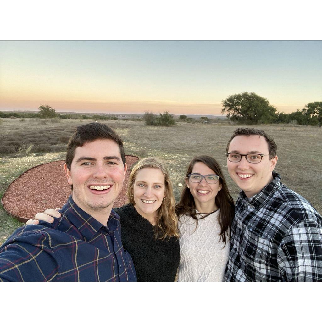 our first trip to texas to visit Emma & Andy!