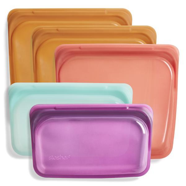 Stasher-Reusable Silicone Mojave Mixed Bag