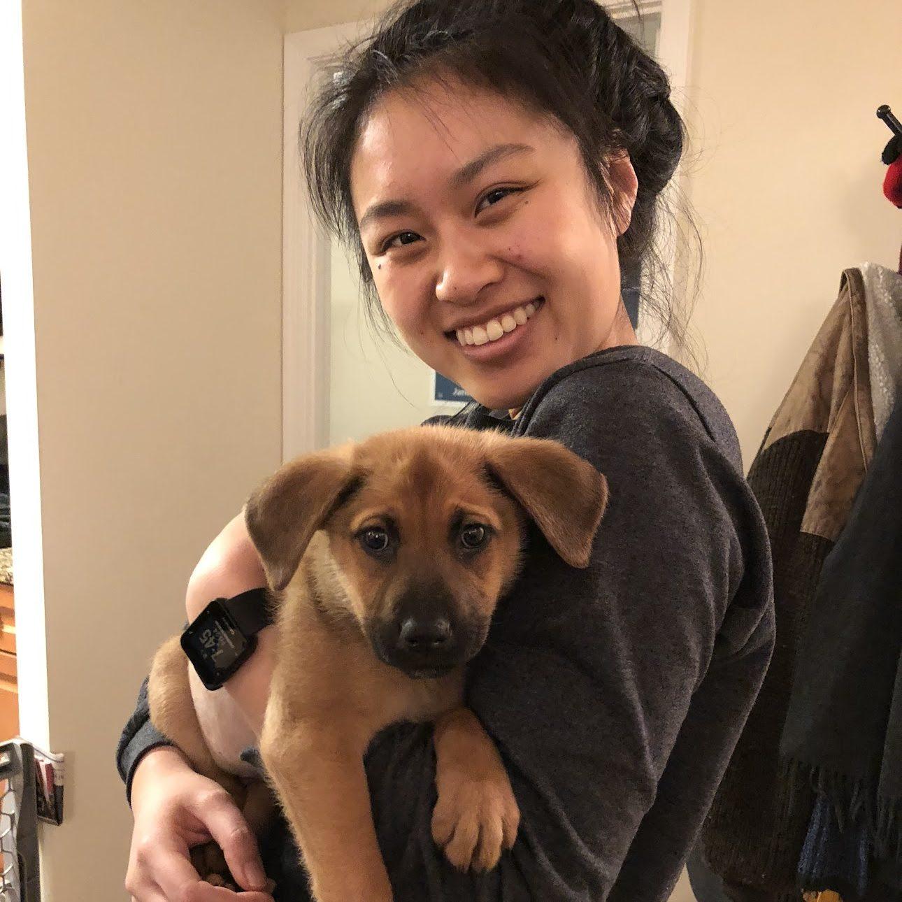 A few days after adopting the love of our lives, Hailey, from Pupstarz Rescue in NYC! We took her on a road trip to Virginia for Andrea and Joe's wedding.