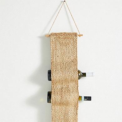 Mateo Woven Wine Rack