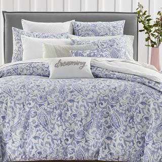 Charter Club - Textured Paisley 3-Piece Duvet Cover Set