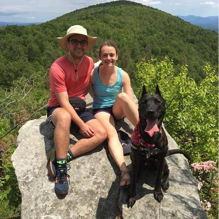 Hike with our dog, Scout - 2020