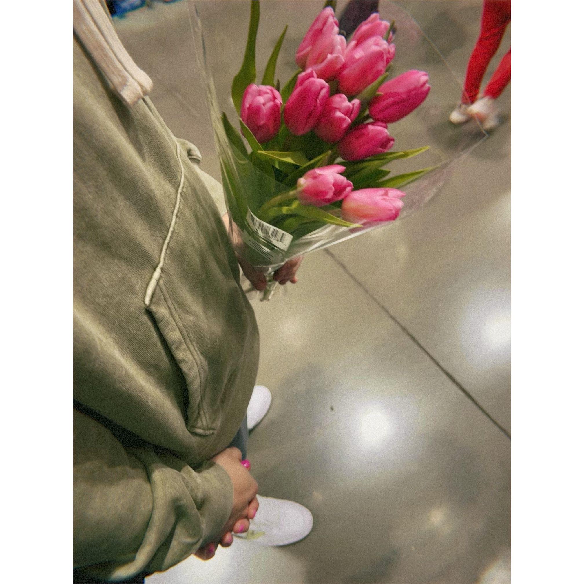 Fresh tulips just for me!!