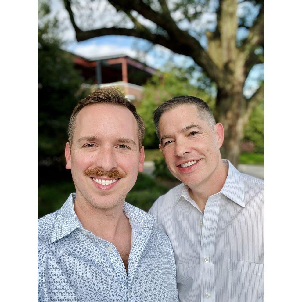 Heading to our engagement dinner