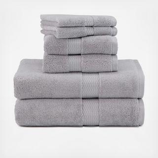 Organic Cotton 6-Piece Towel Set