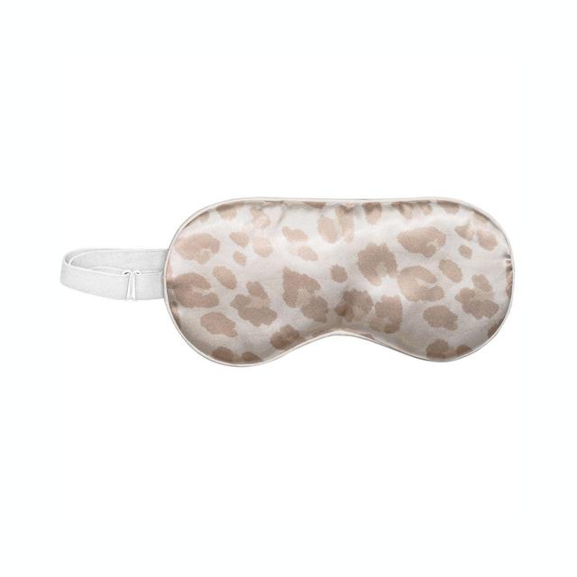 KITSCH Satin Sleep Eye Mask in Leopard