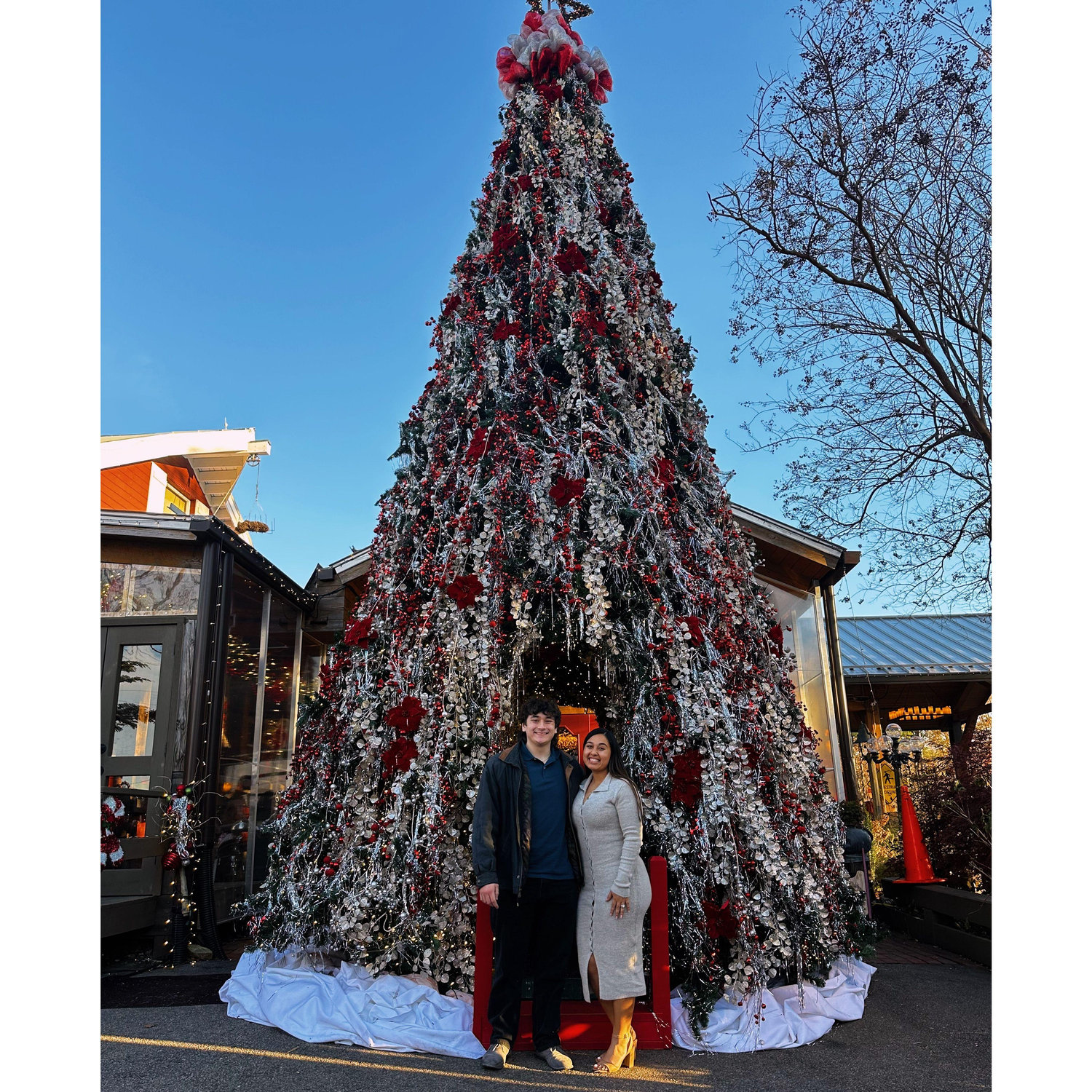 Celebrating our engagement at Angus Barn! December 7, 2024