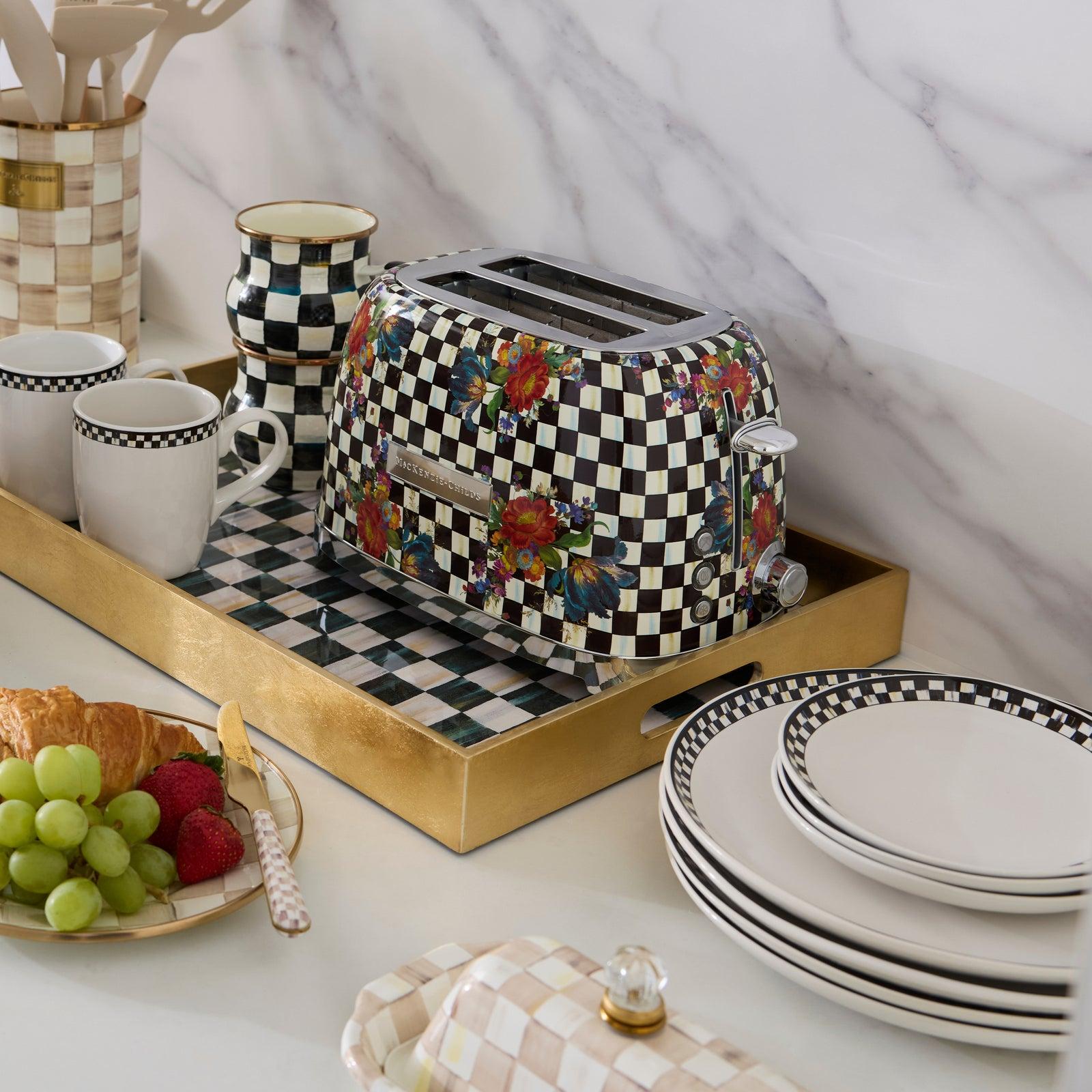 MacKenzie-Childs, Courtly Flower Market 2-Slice Toaster | Zola