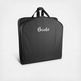 60" Deluxe "Bride" Travel Garment Bag