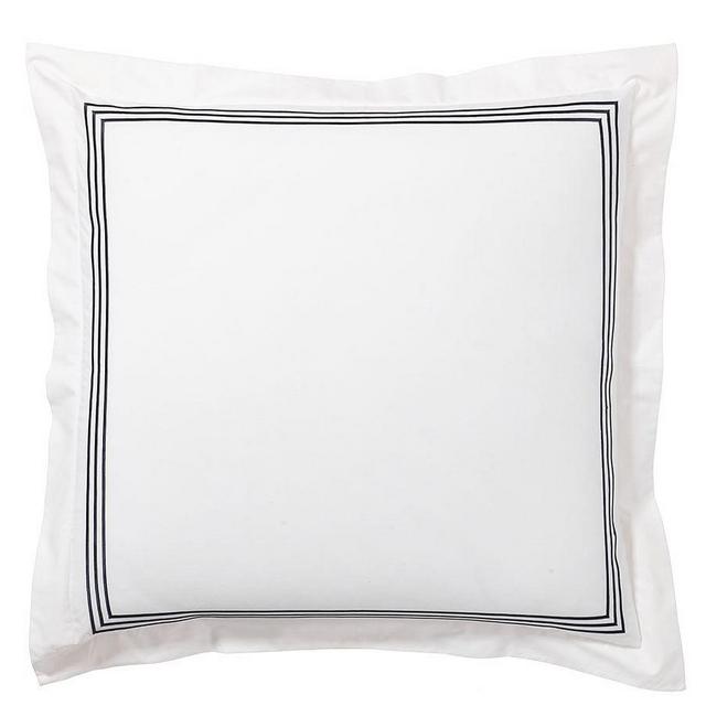 Grand Organic Percale Sham, Euro, Midnight