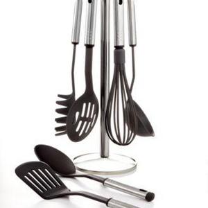 Martha Stewart Collection - 7 Piece Kitchen Utensil Set with Stand, Created for Macy's