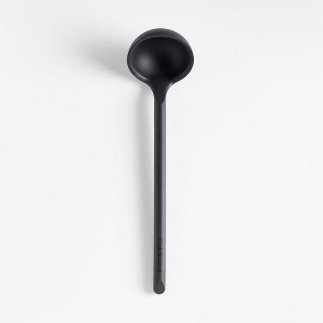 Black Silicone Ladle