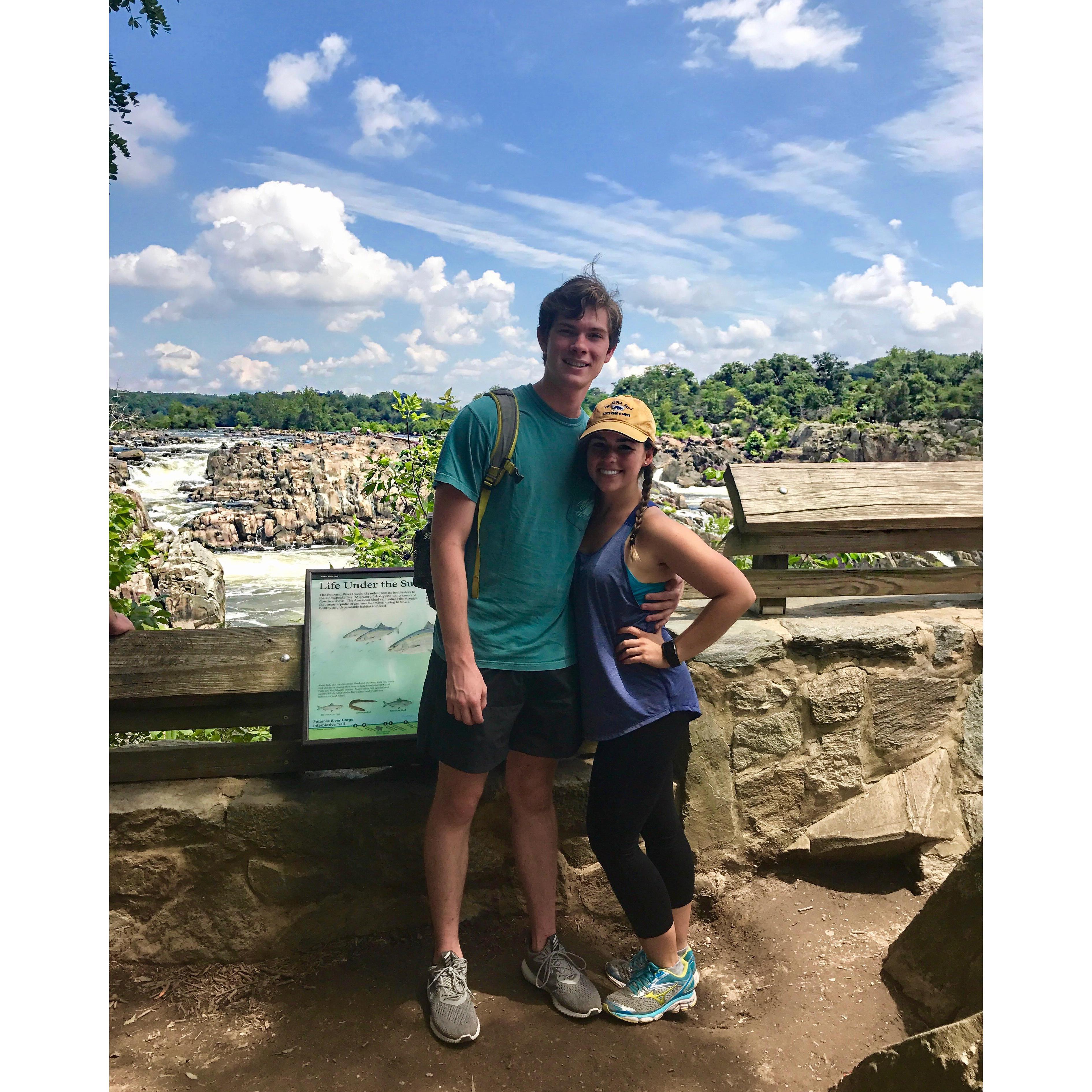 Hiking in VA