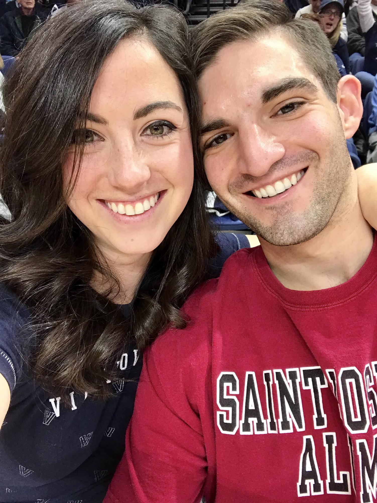 Taken during a Villanova vs. Saint Joe’s basketball game
