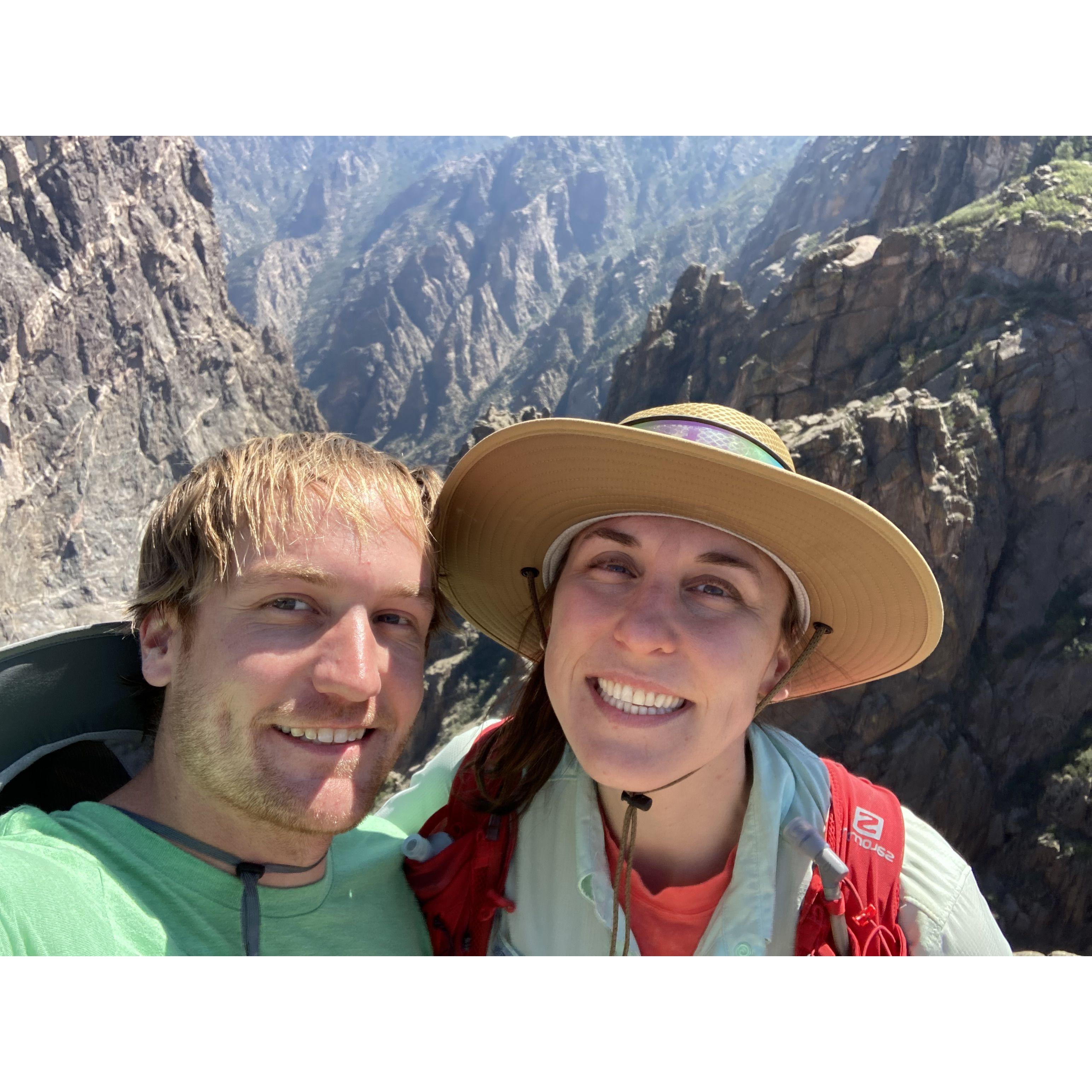 Black Canyon of the Gunnison.