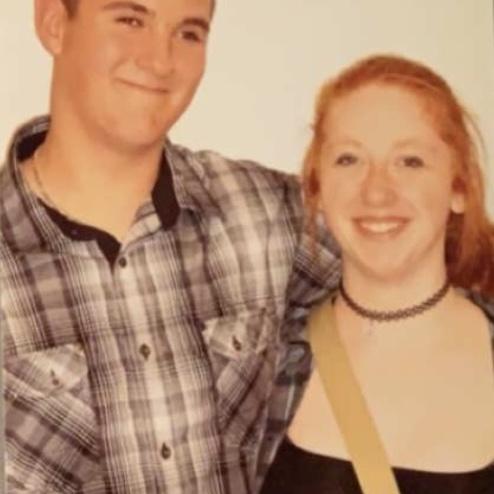 Our very first photo together in 2015, we were 16!