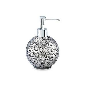 Black Crackle Lotion Dispenser