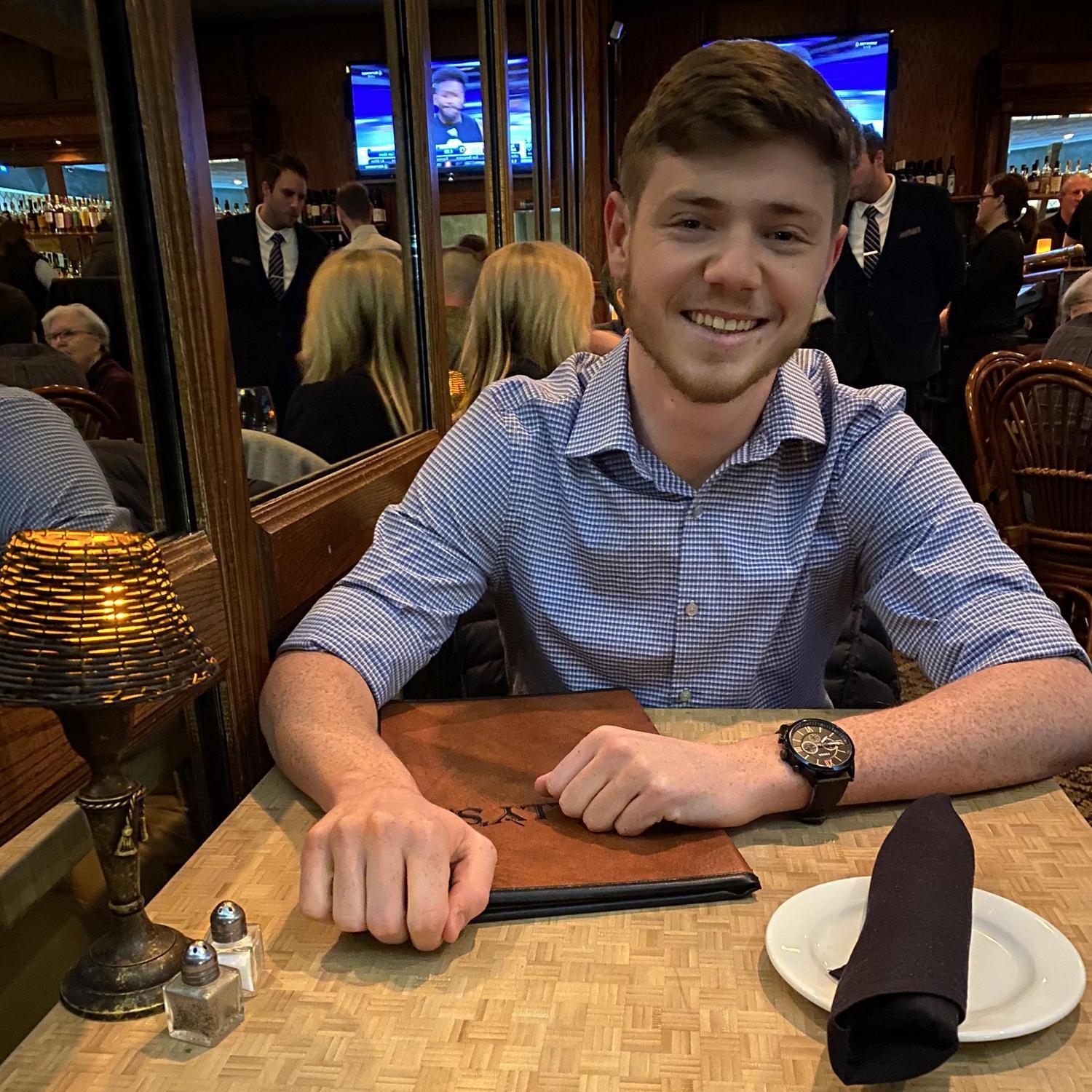 First anniversary at Billy’s.