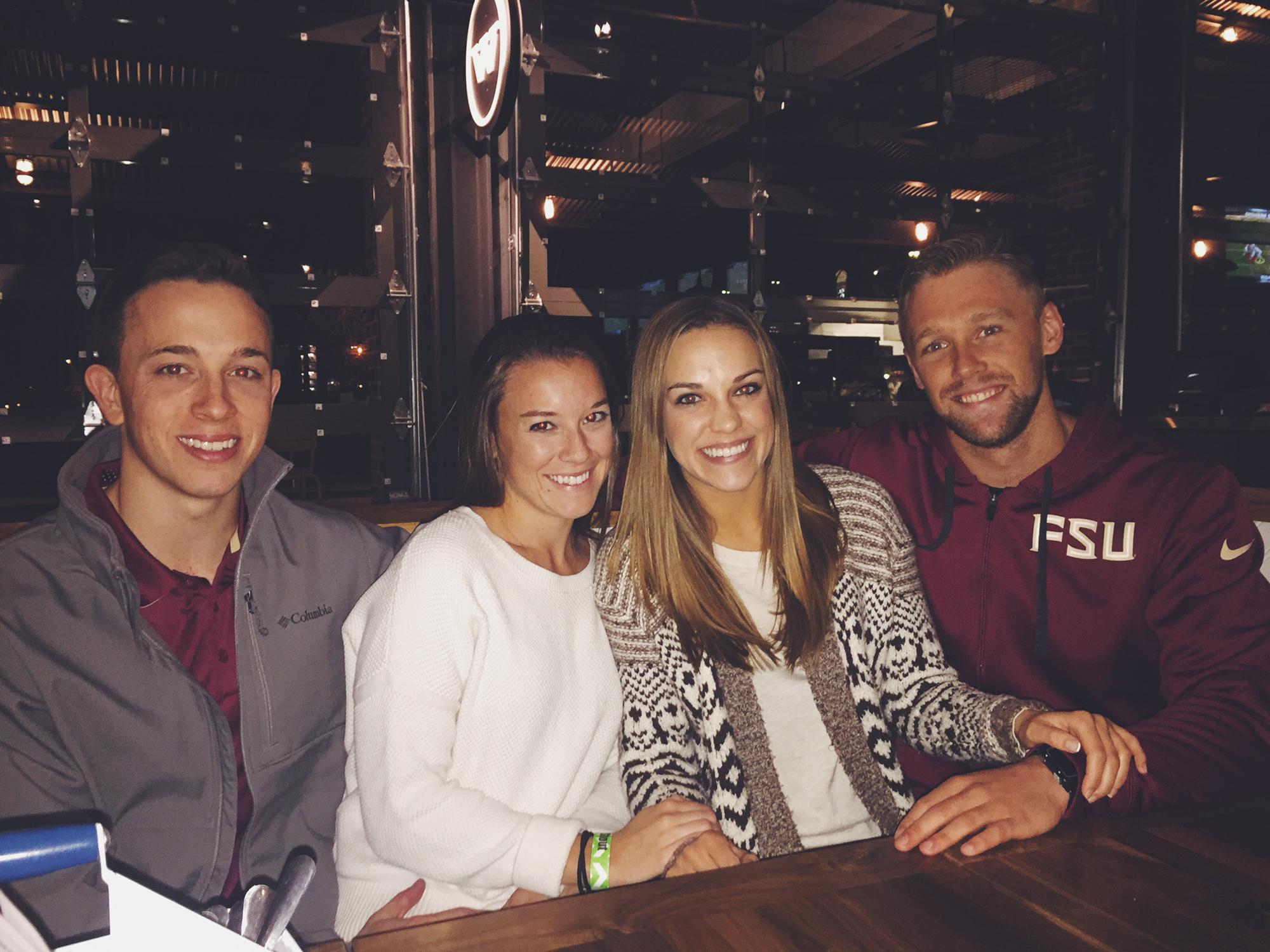 Tallahassee times with our beloved friends Jack and Nicole