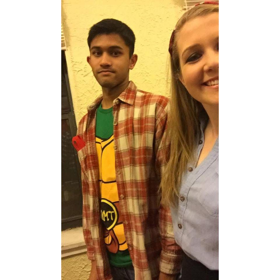 If Facebook is to be trusted, this was our first official photo!