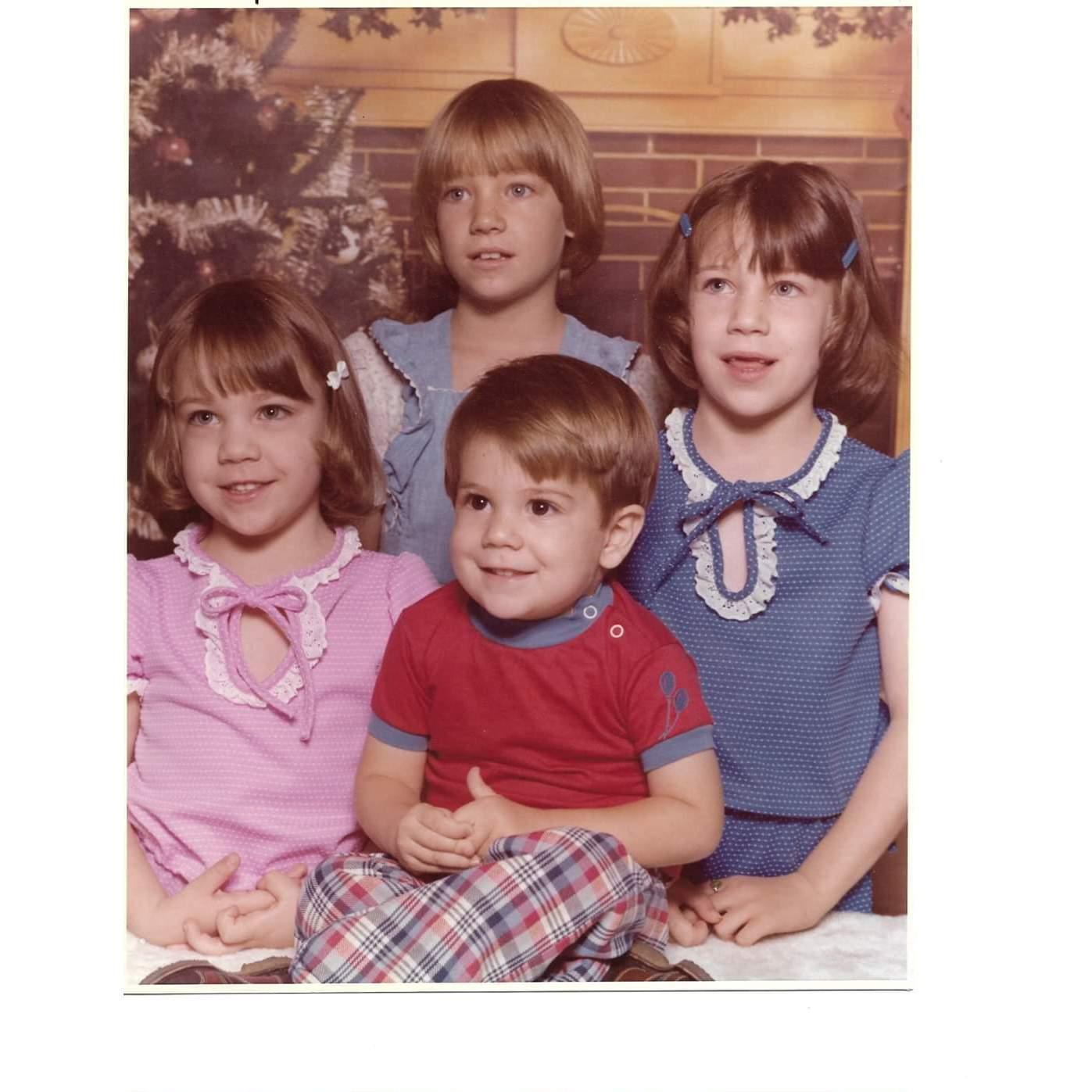 Young John and his sisters