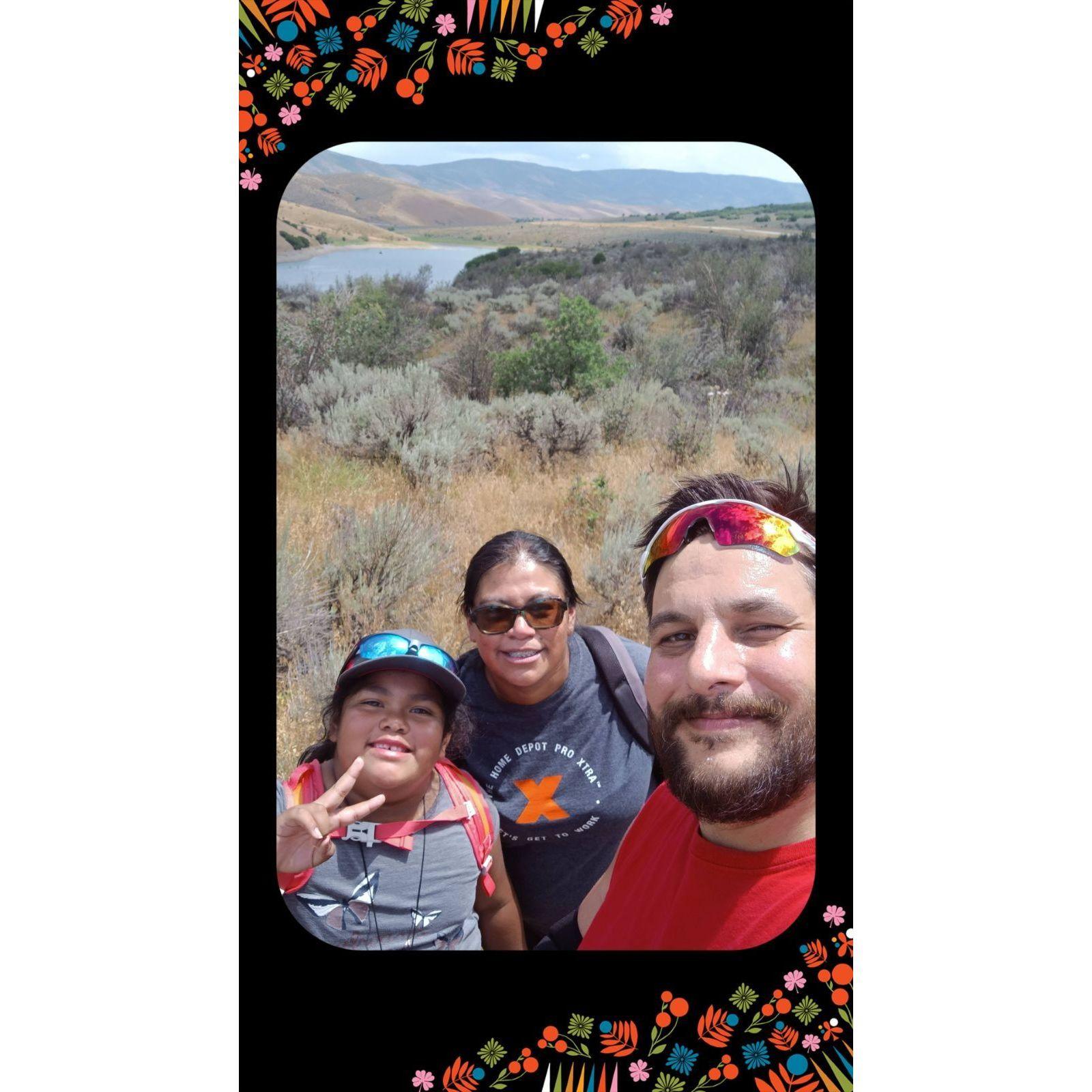 Hiking! We enjoy finding new trails.