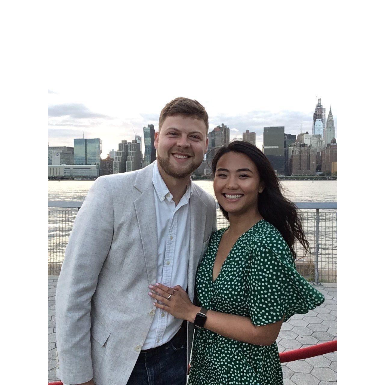 Shortly after starting to date, we planned a gala together