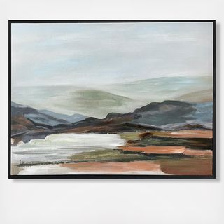 Hillside Framed Painting