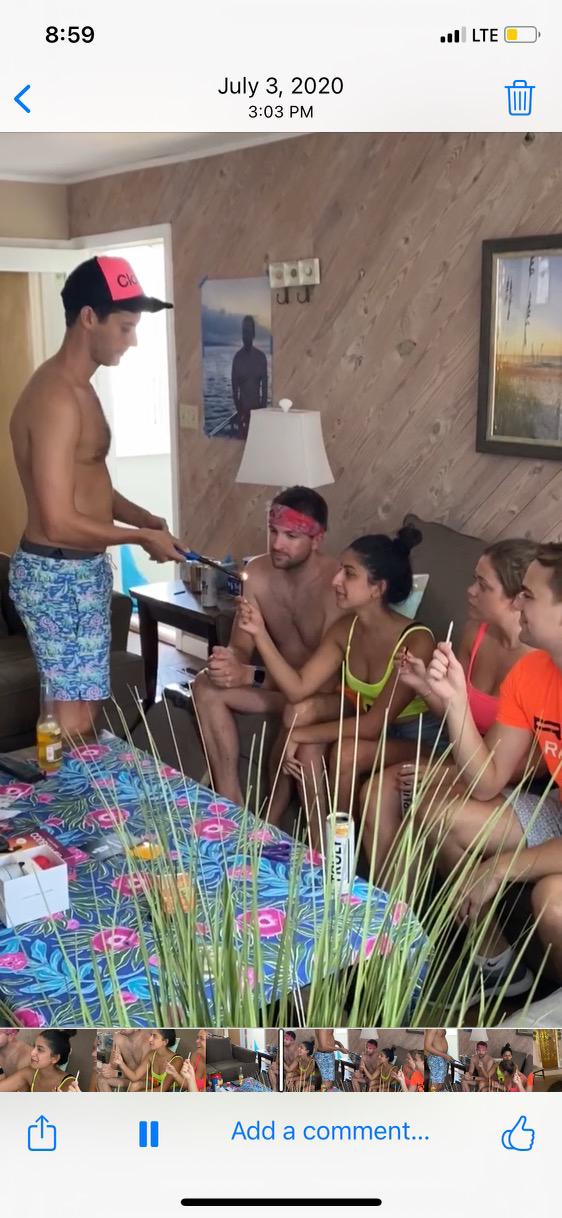 Braden's 30th birthday trip to Dewey beach was one for the books. Festivities included a day-long Survivor contest where friendships were tested and hearts were broken.
