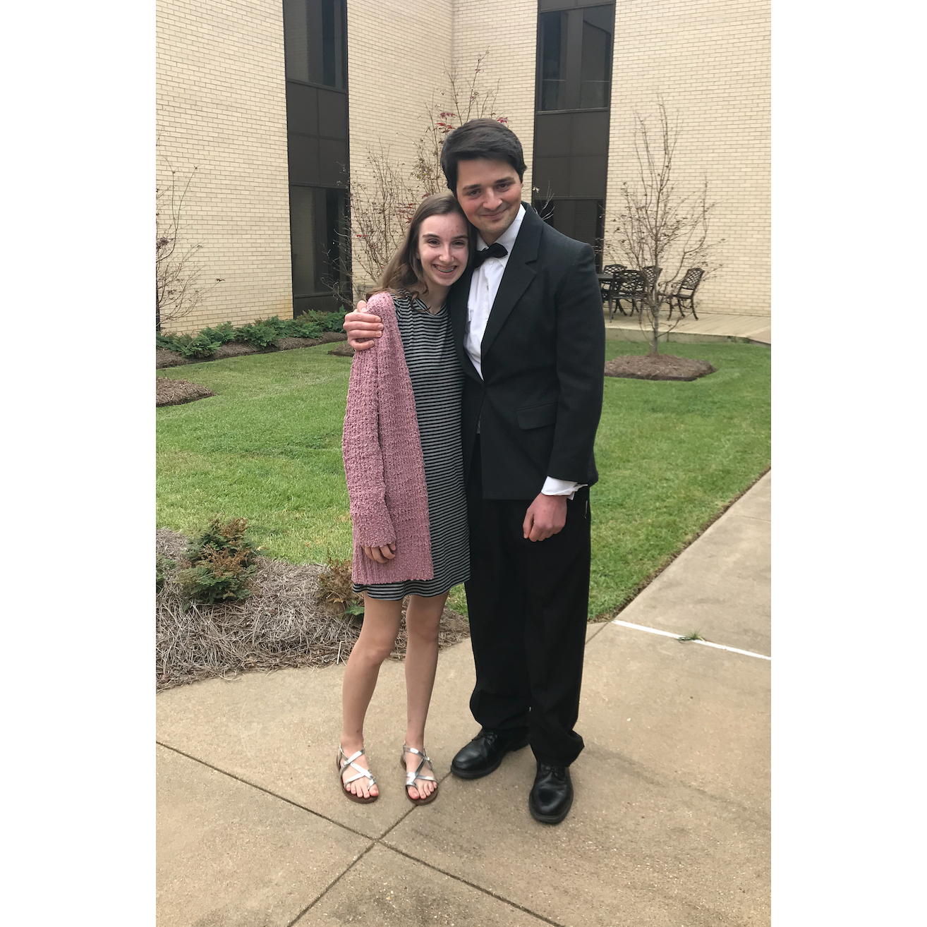 Picture taken the Sunday before we started dating
