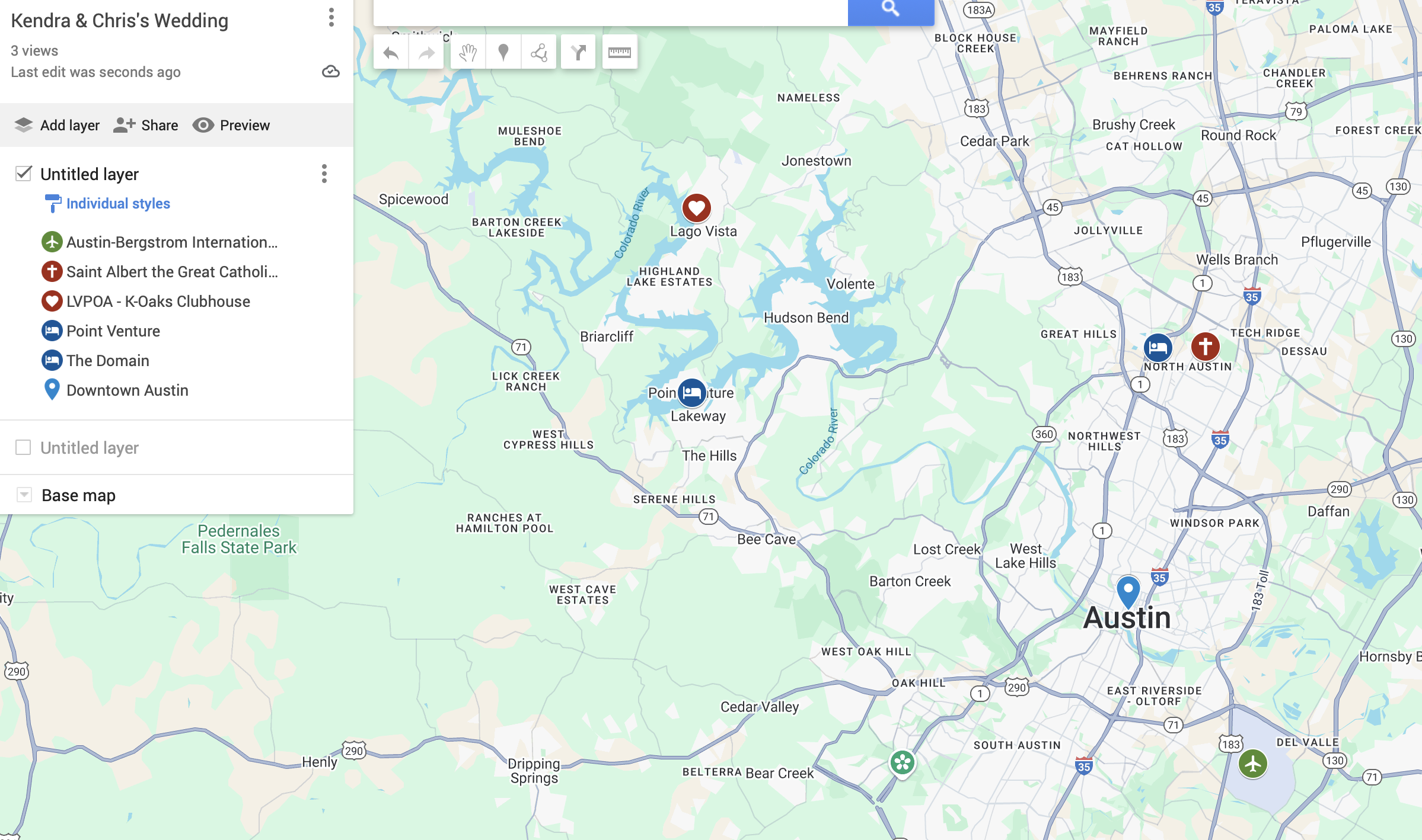 The Wedding Website of Kendra Wheeler and Chris Colunga