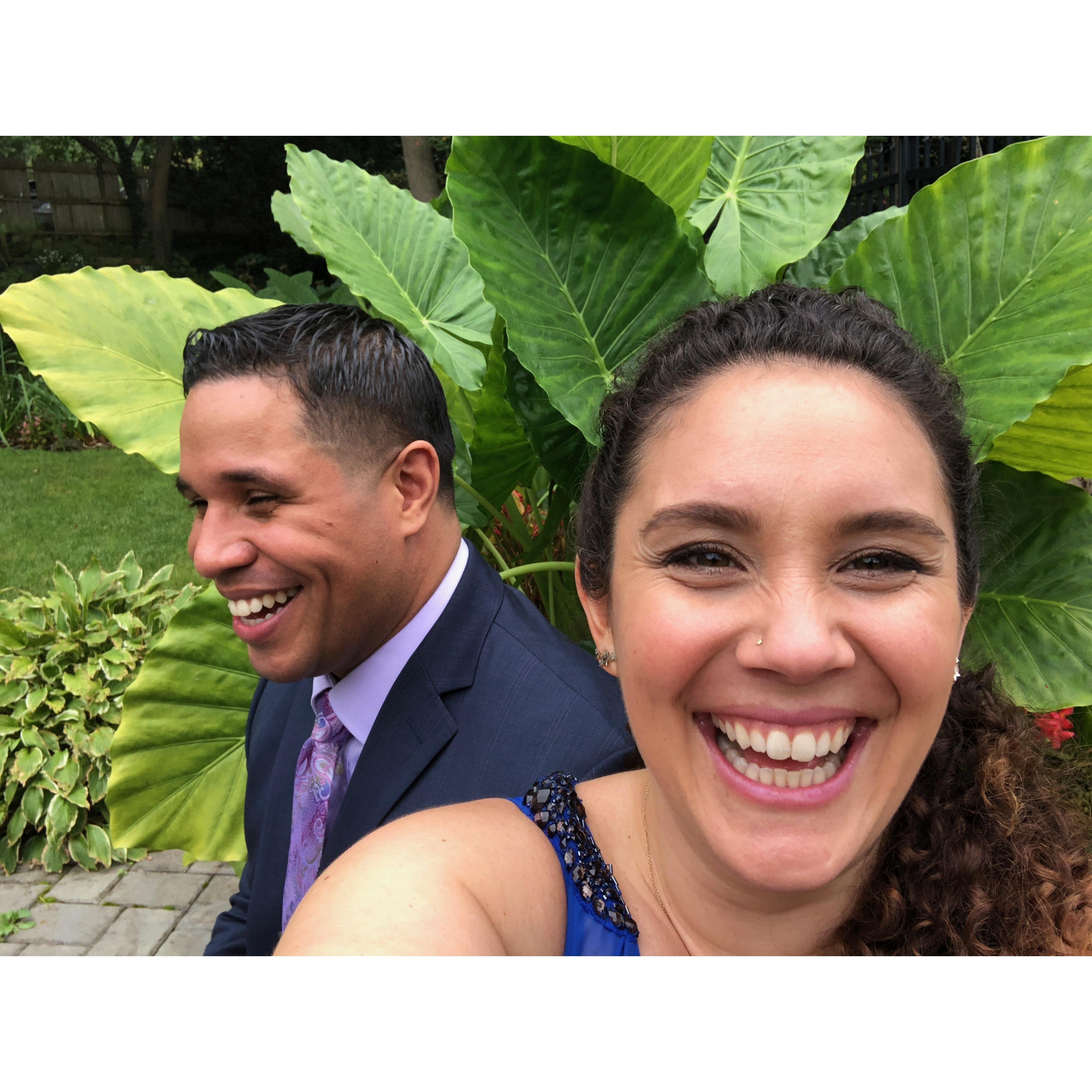 Samantha & Chris' wedding, 2018