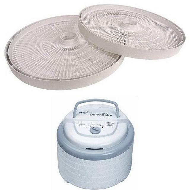 Nesco LT-2SG Add-A-Tray (2-pack) and Snackmaster Pro Food Dehydrator FD-75A Bundle