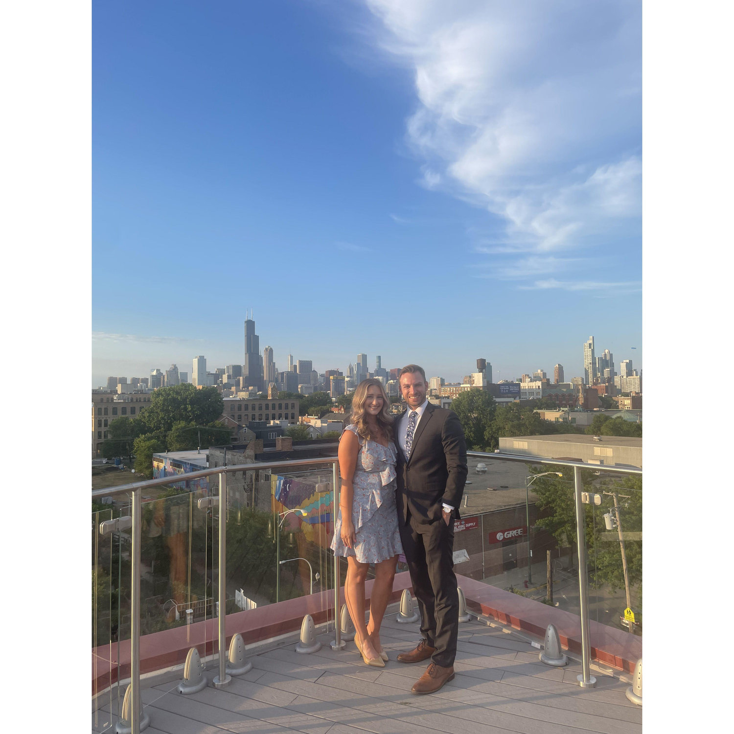 Our first wedding together as a couple