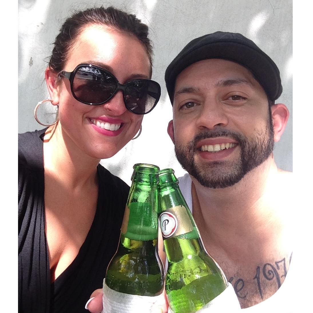 Our first (and only, so far) trip to Dominican Republic...there's a good chance that was my first Presidente, too! April 2015