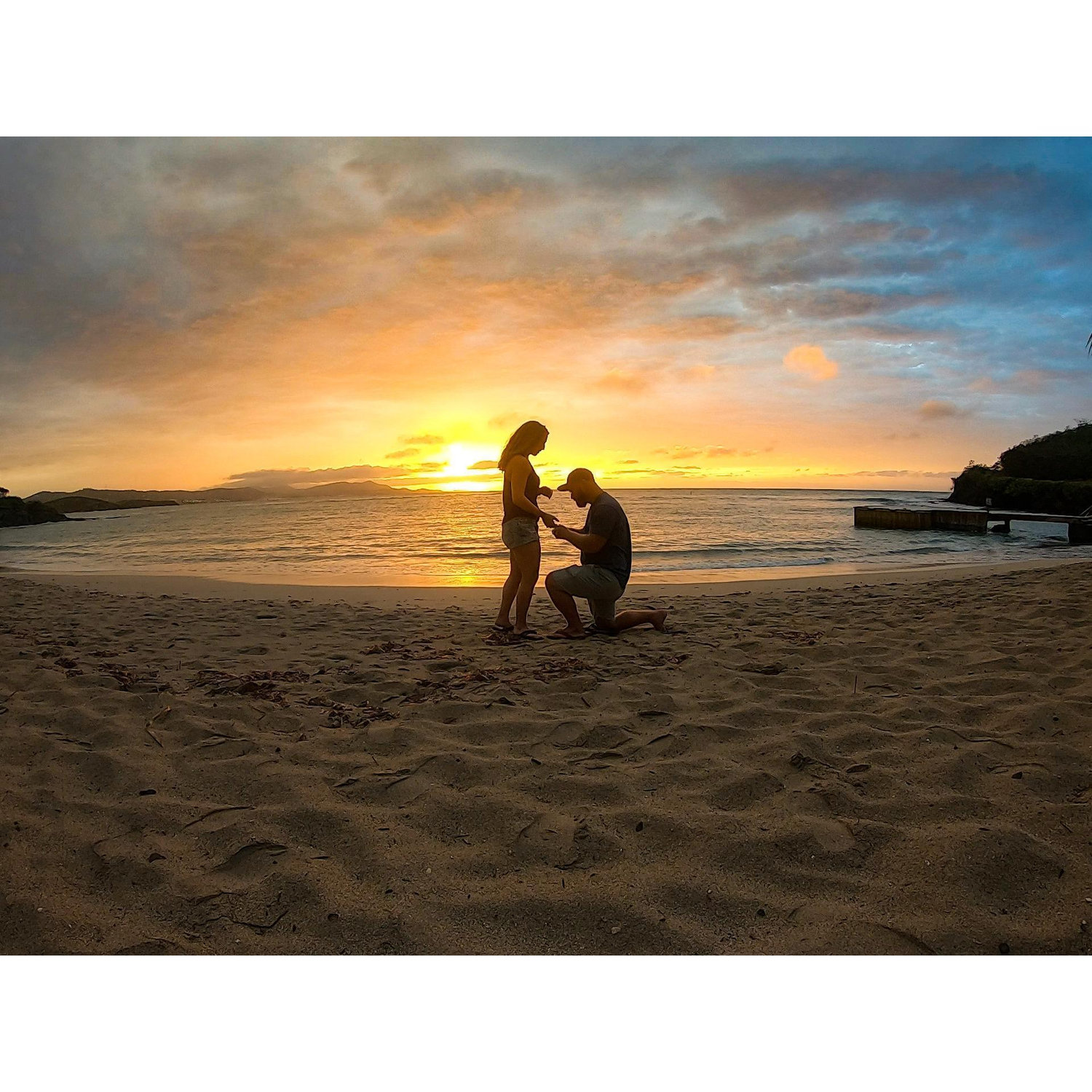 Our beautiful engagement, St. Croix, USVI, May 23, 2021