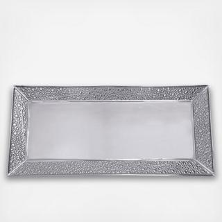 Textura Rectangular Handled Tray