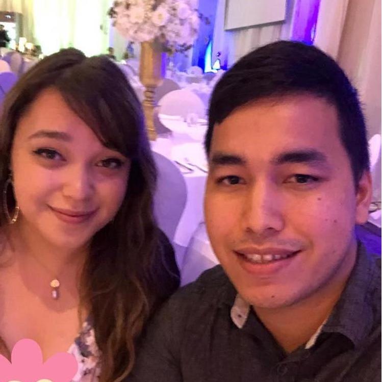 Our first couple selfie! Est. 2018