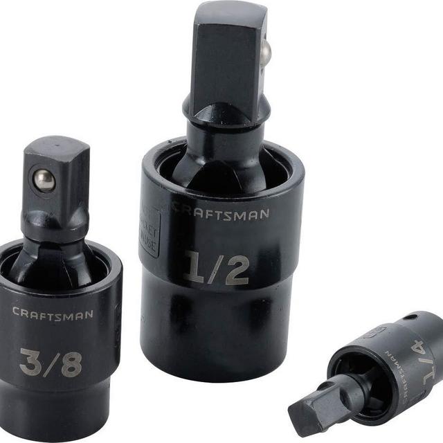 CRAFTSMAN Universal Joint Socket Set, Impact Rated, 3-Piece (CMMT57569)