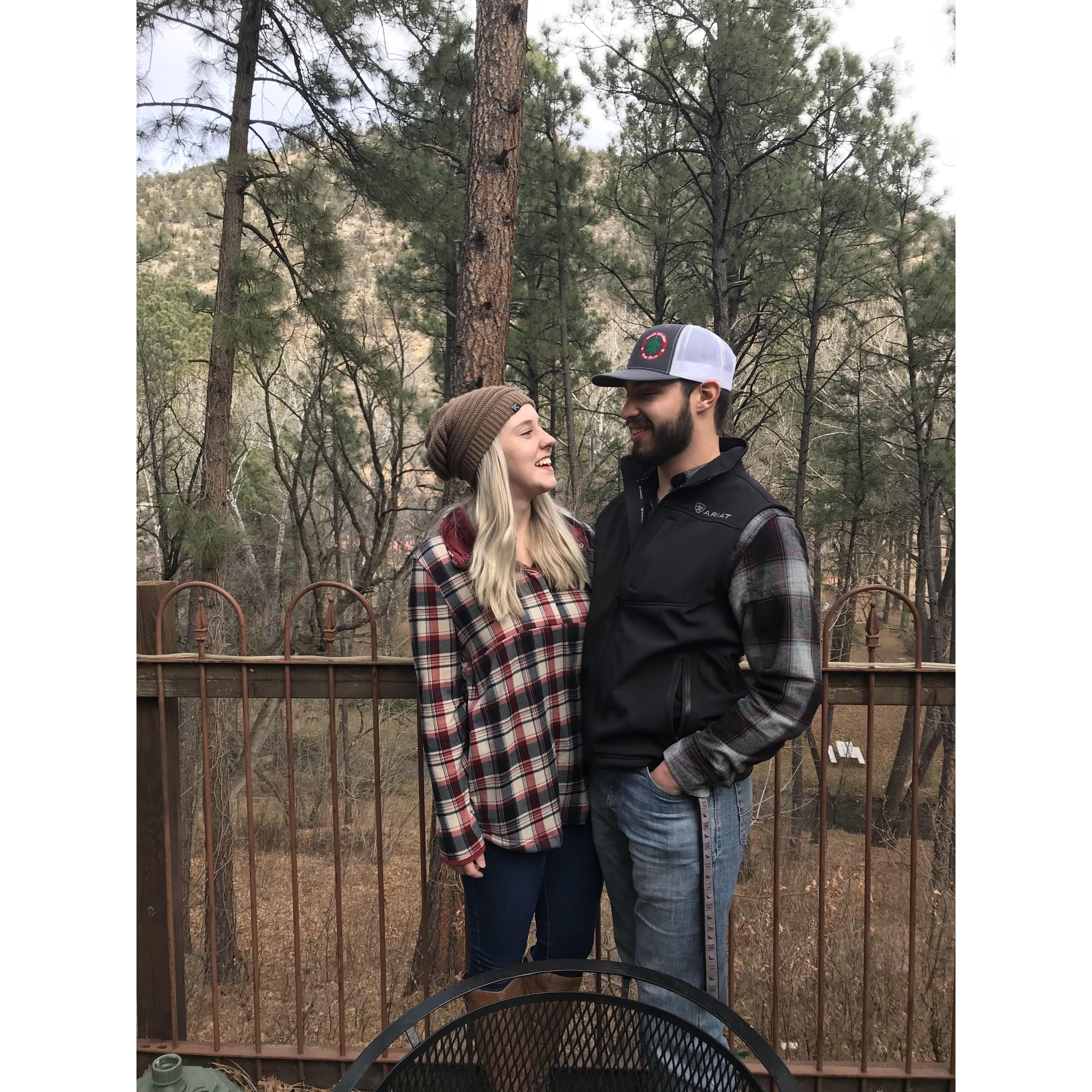 This was taken at the cutest/yummiest little breakfast place that we found in Ruidoso! We can't wait to visit here on our honeymoon :)
