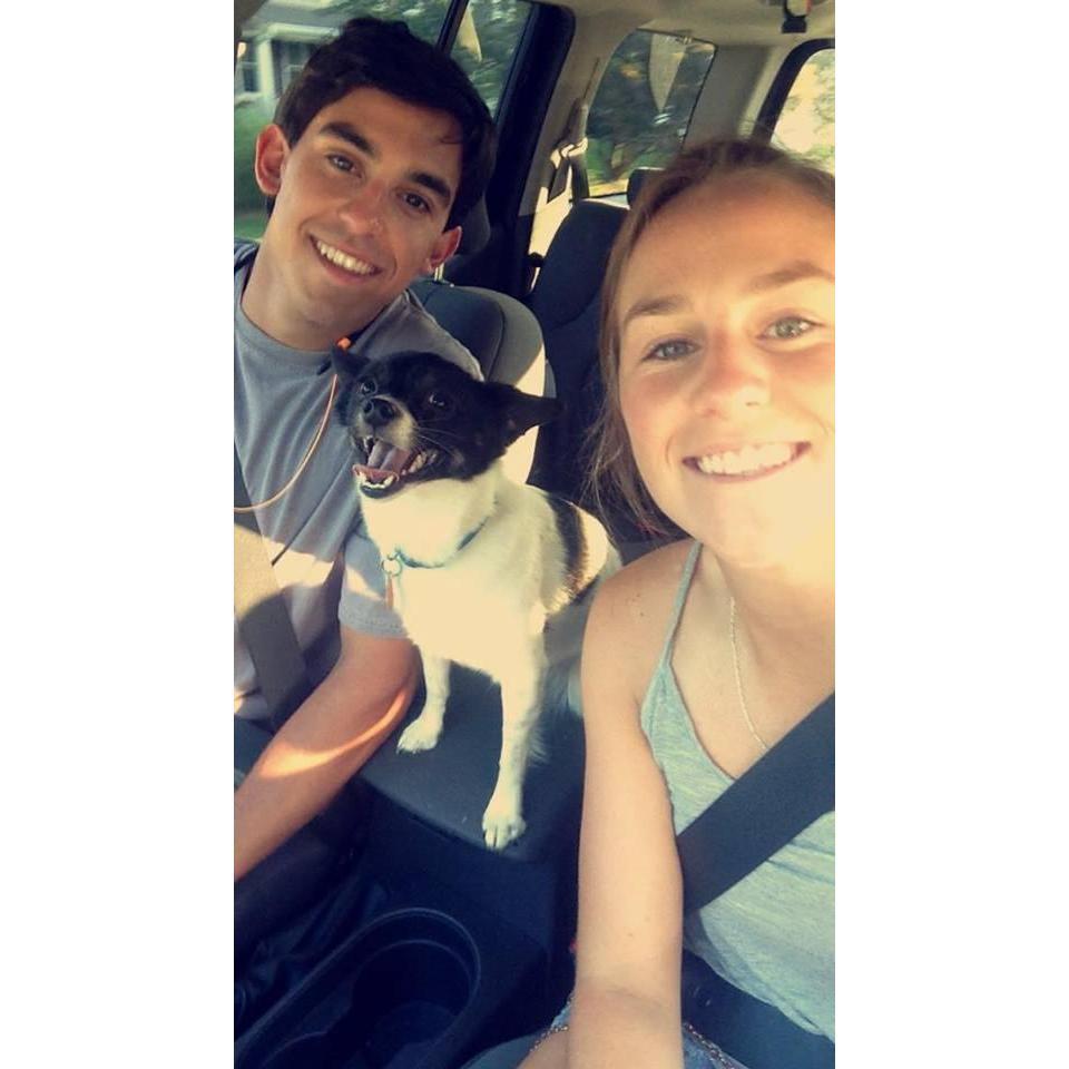 Poe in the car 2015
