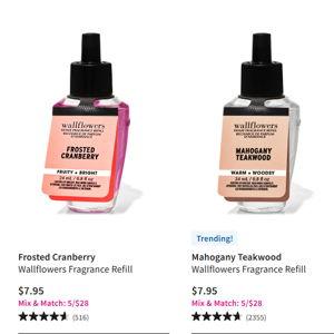 ANY SCENT of Bath and Body Works Wallflower Fragrance