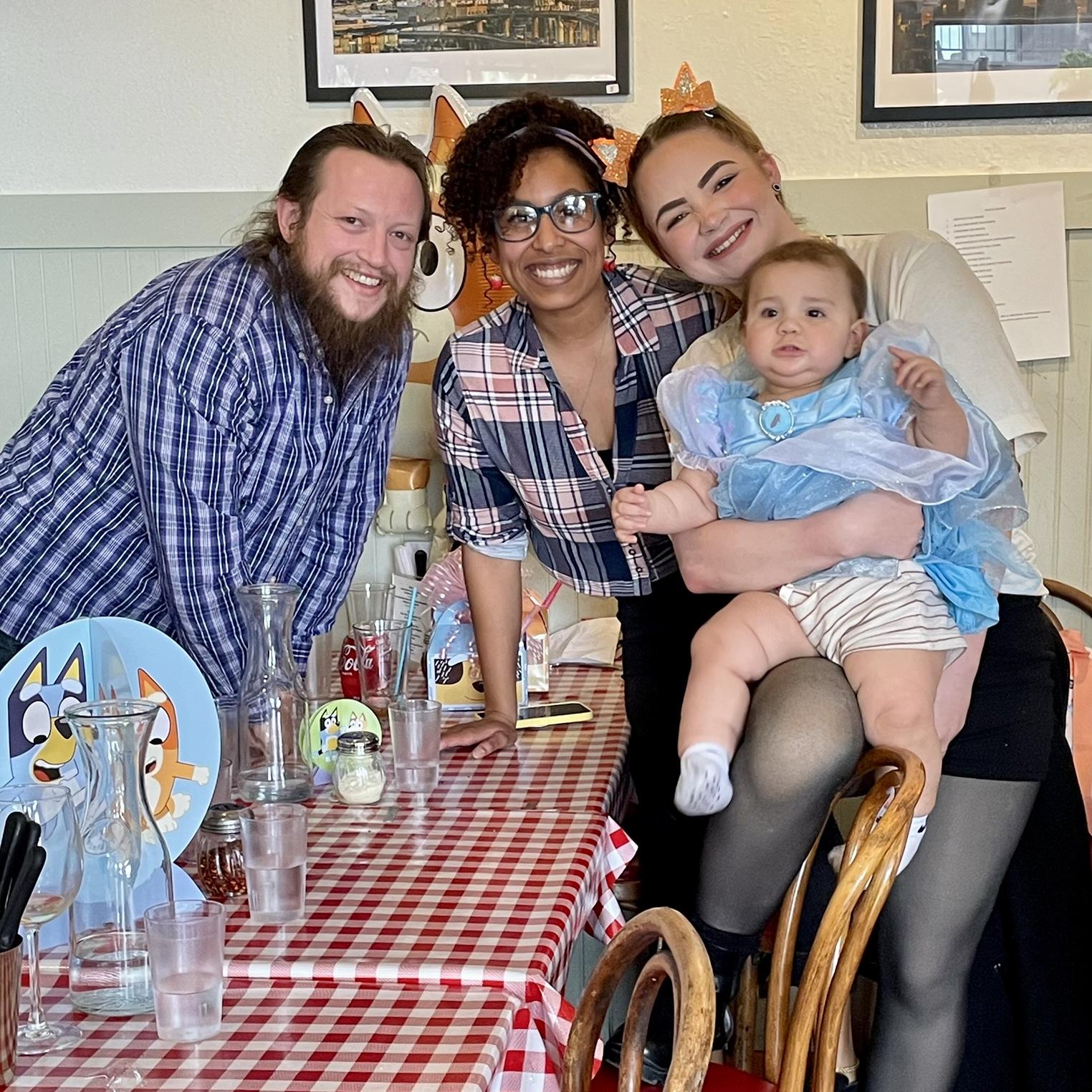 Adelyn’s first birthday