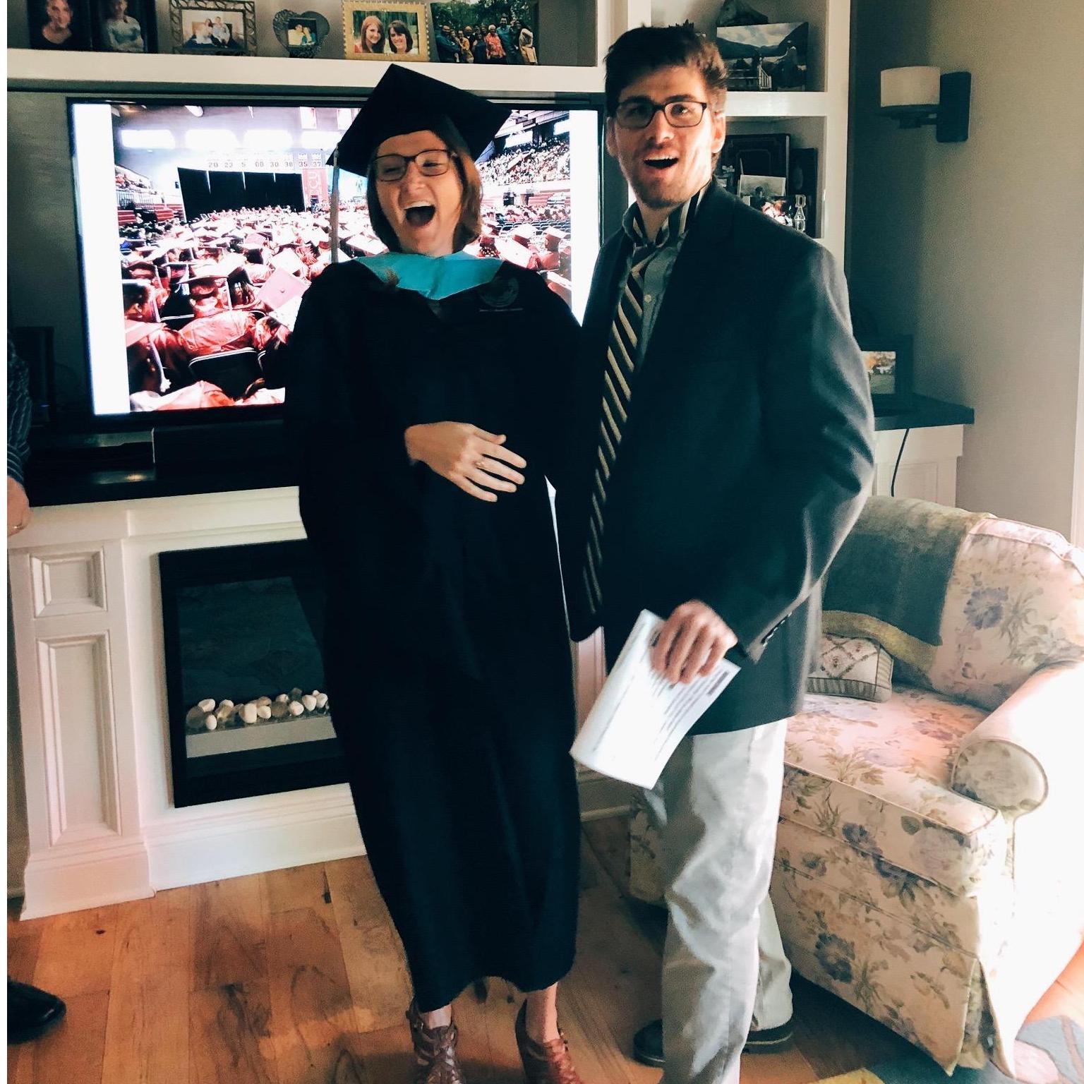 Surprise graduation party after COVID cancelled mine! - May 2020