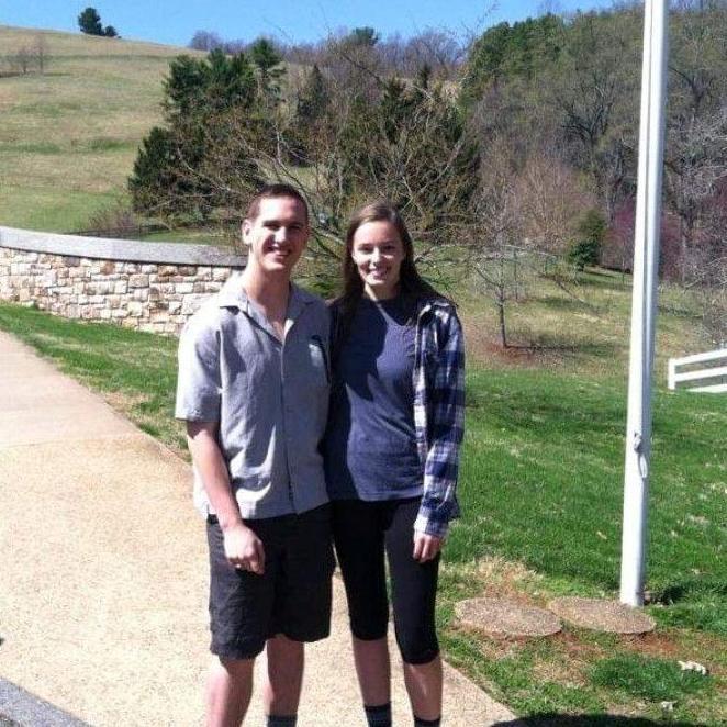 A hike near Monticello along with Sam's parents (Fall 2015).