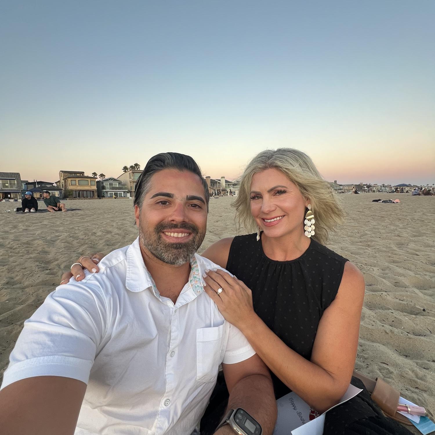 The day we got engaged