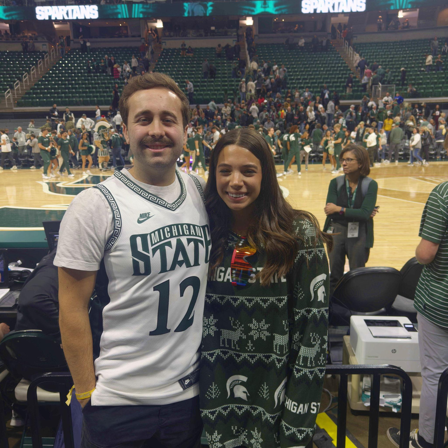 OSU vs MSU for basketball, 2023.
