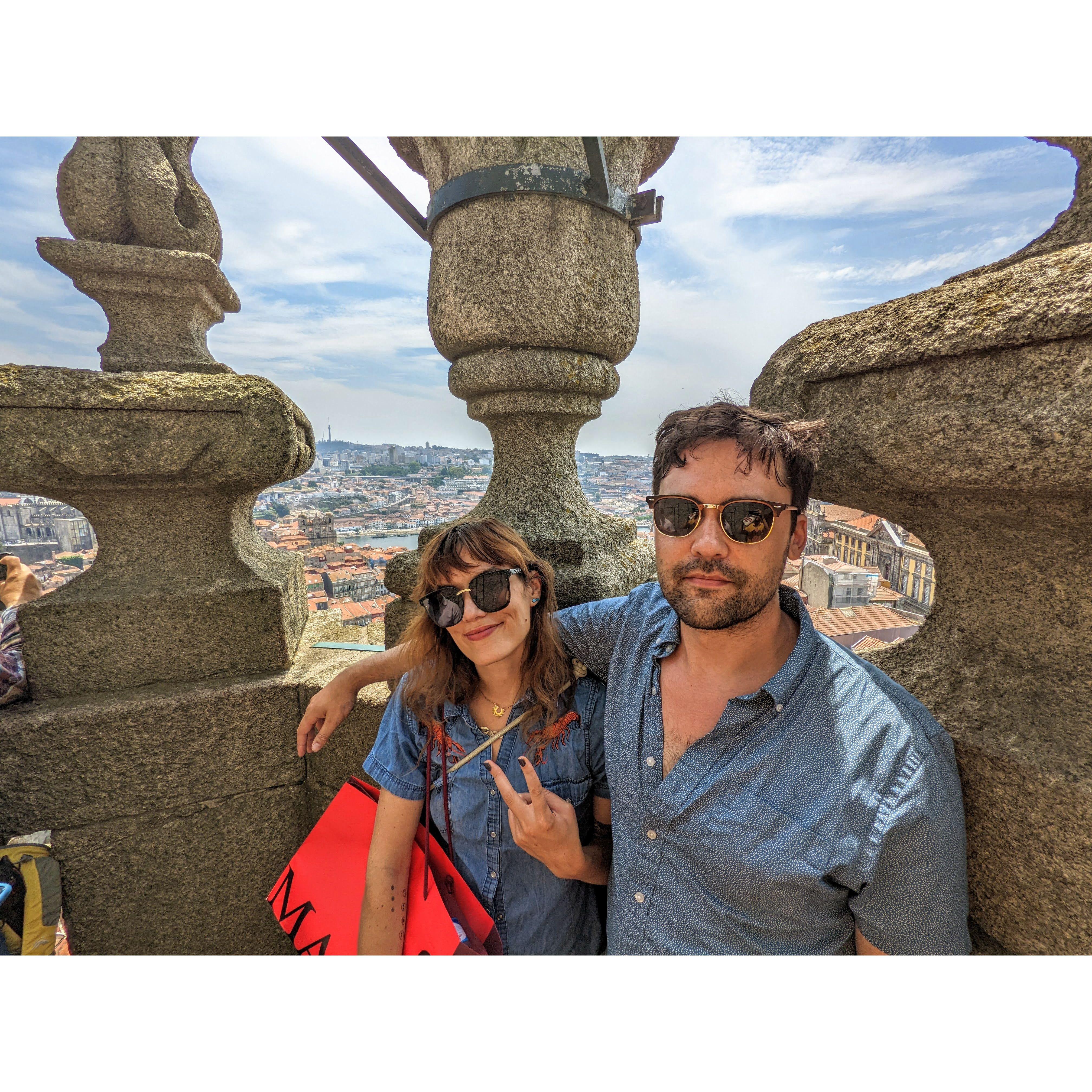 Portugal, in a castle tower, 2022